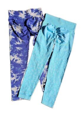 Scrunch Butt Lift Leggings Large High Waist Seamless Workout Yoga Pants